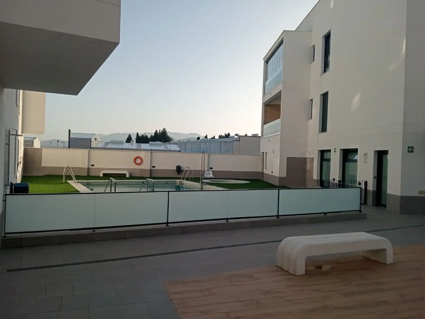 Terrasse von Lagerraum zur Miete in Armilla mit Alarm