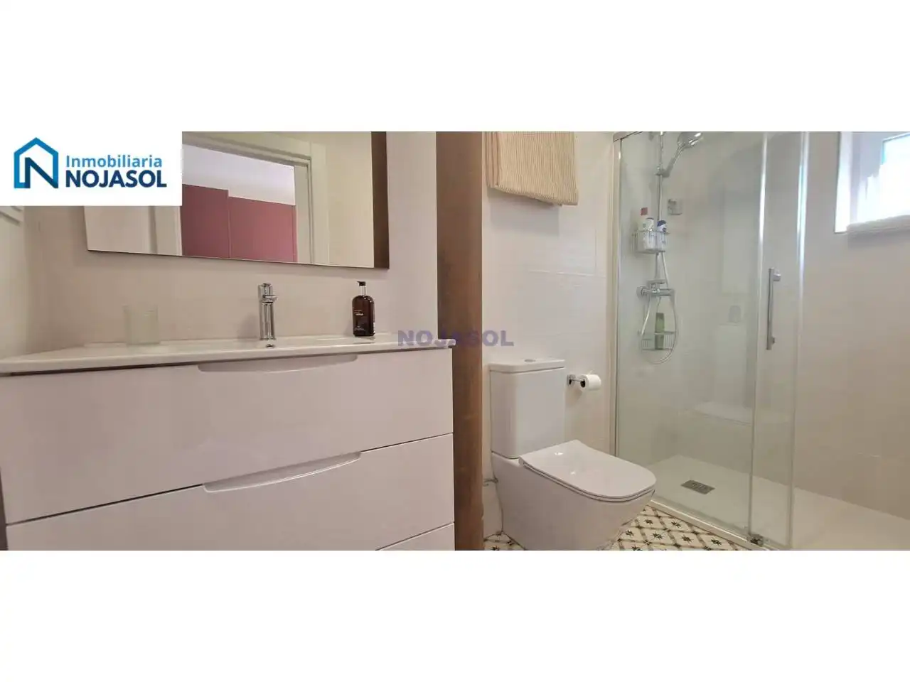 Baño de Apartamento de alquiler en Solórzano con Calefacción y Terraza