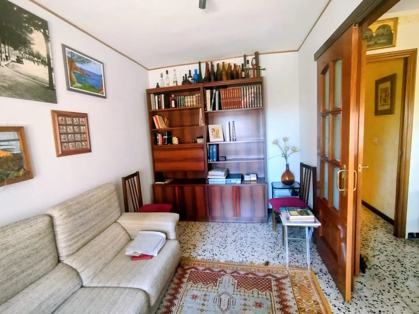 Wohnzimmer von Wohnung zum Verkauf in Tarragona mit Heizung, Terrasse und Ofen