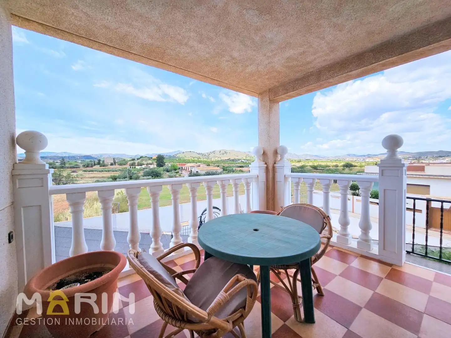 Terrassa de Casa o xalet en venda en Cartagena amb Aire condicionat, Jardí privat i Terrassa
