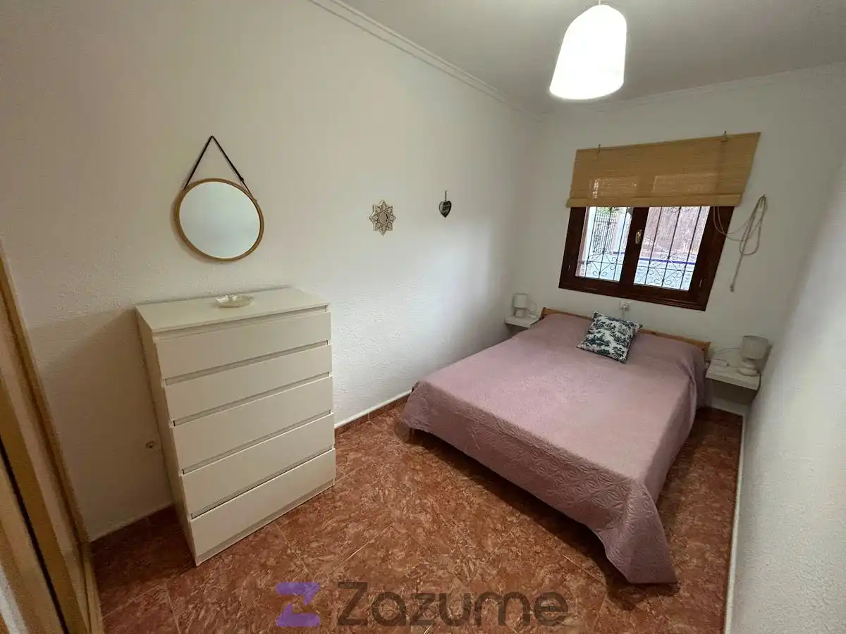 Bedroom of Flat for rent in Los Alcázares  with Air Conditioner, Heating and Furnished