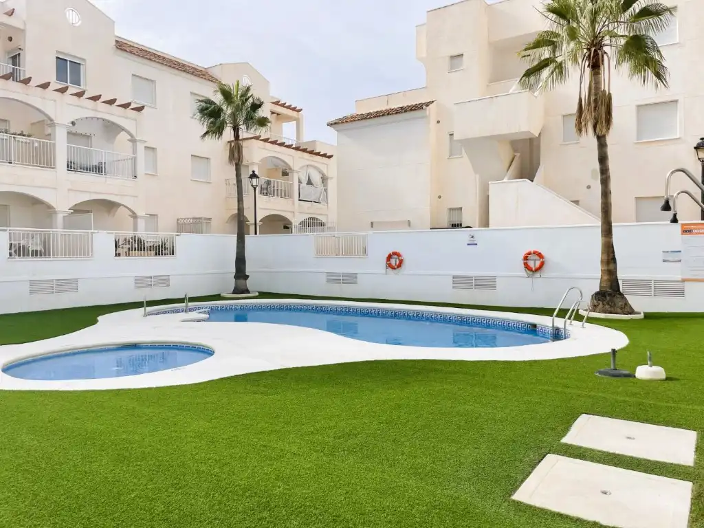 Schwimmbecken von Wohnungen zum Verkauf in Mojácar mit Terrasse und Schwimmbad
