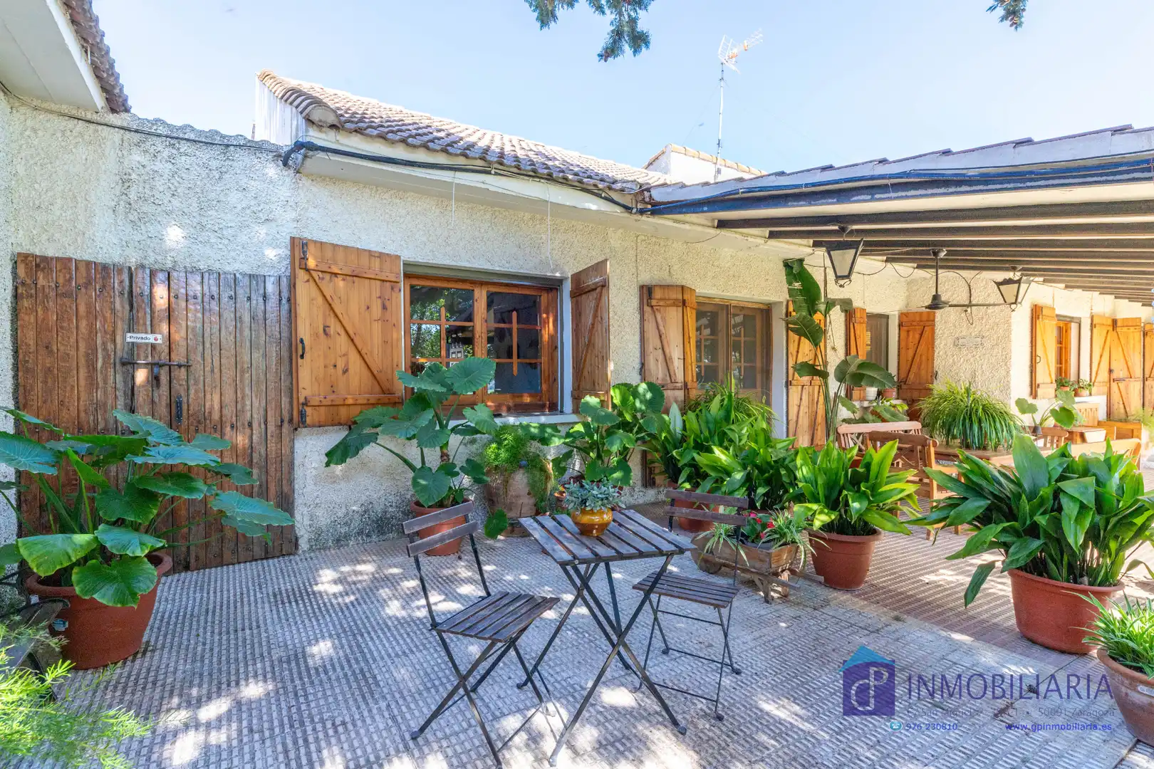 Vista exterior de Casa o chalet en venta en Quinto con Aire acondicionado, Calefacción y Jardín privado