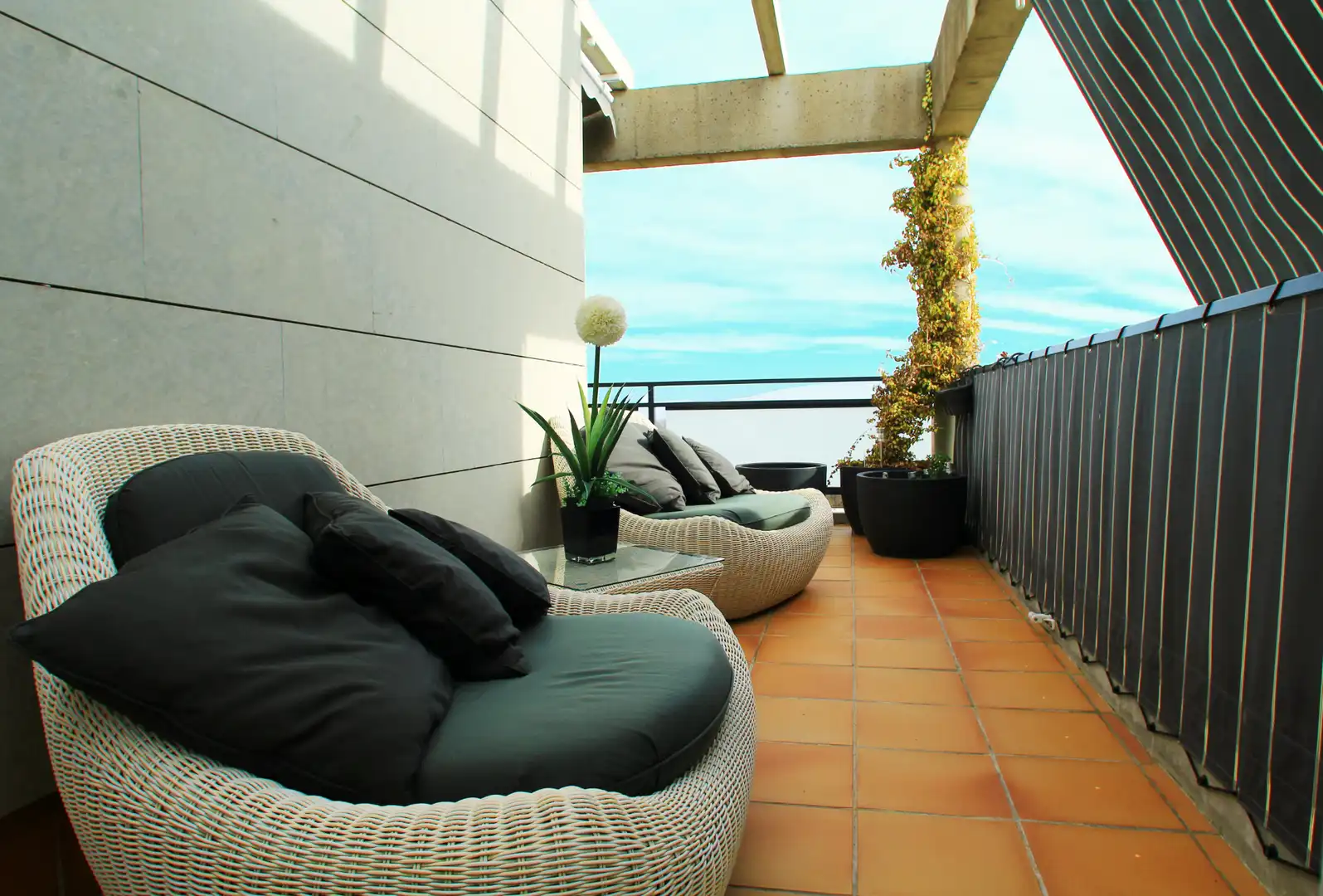 Terrasse von Maisonette zum Verkauf in Cirueña mit Heizung, Terrasse und Abstellraum