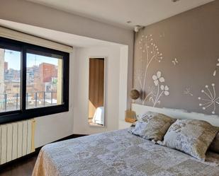 Bedroom of Flat for sale in Badalona  with Air Conditioner