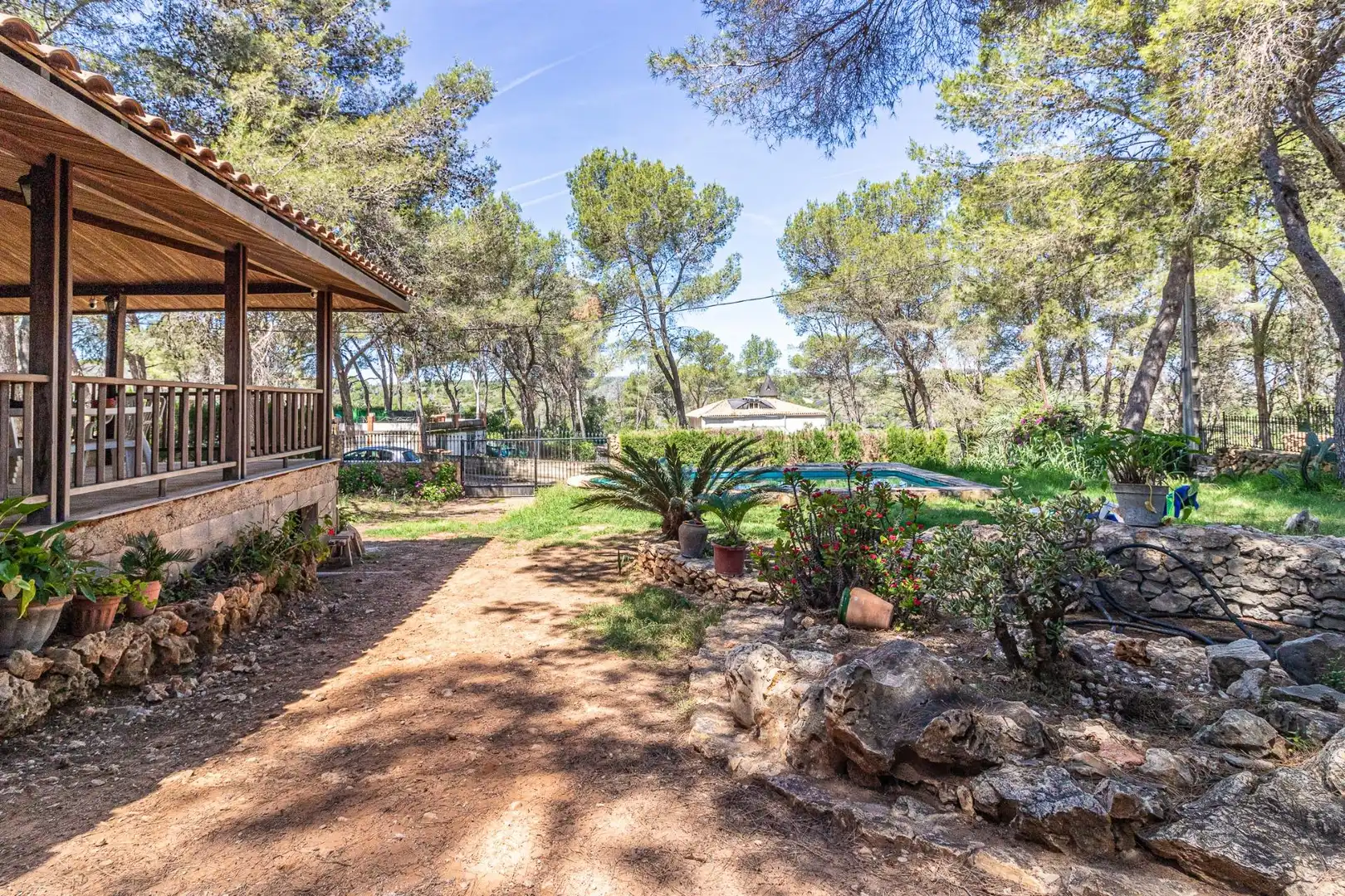 Jardín de Casa o chalet en venta en Alberic con Aire acondicionado, Jardín privado y Piscina