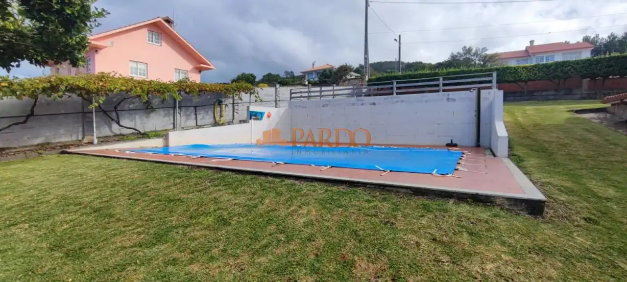 Swimming pool of Houses for sale in Valdoviño  with Heating, Private garden and Swimming Pool