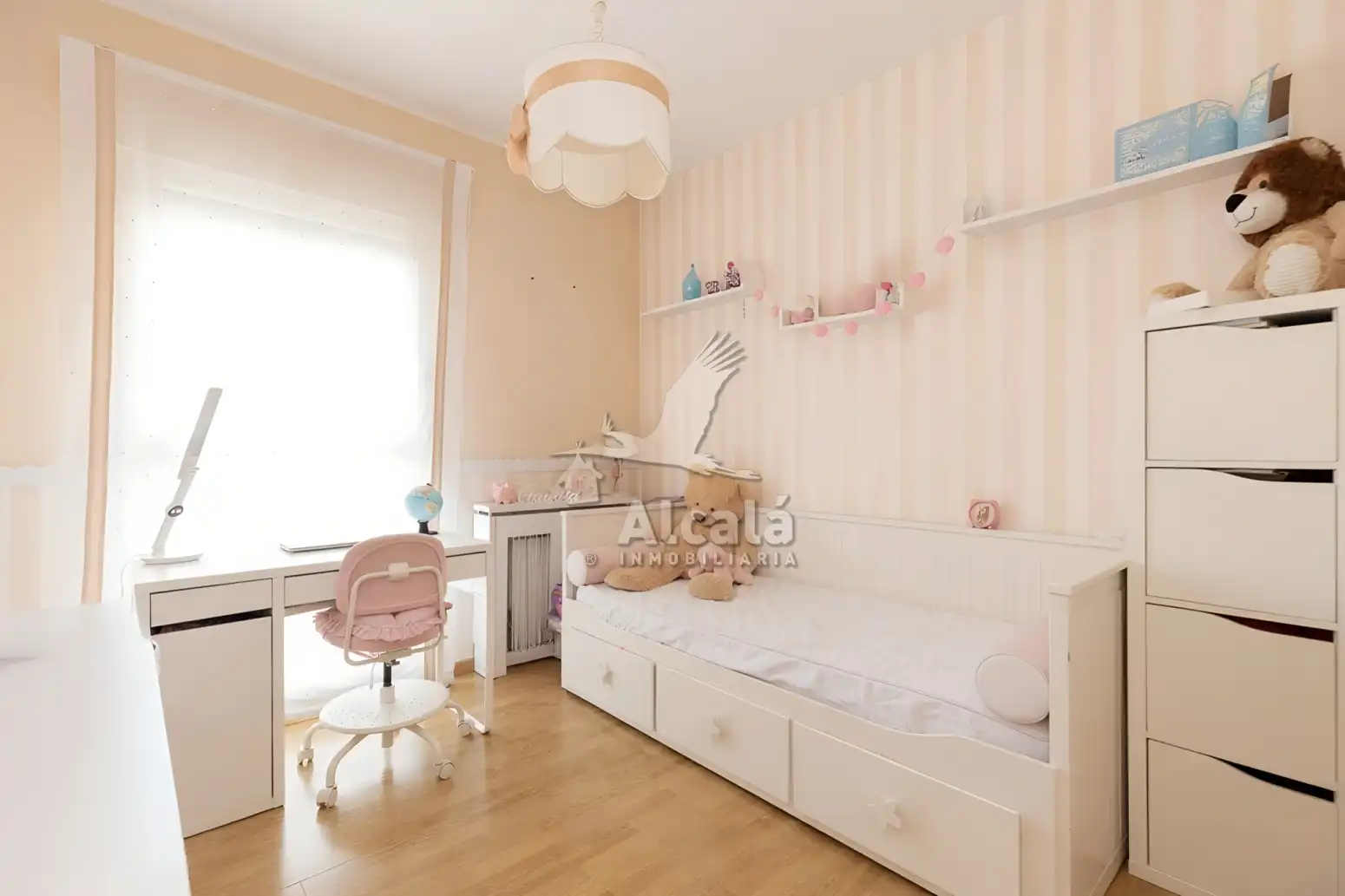 Schlafzimmer von Wohnung zum Verkauf in Alcalá de Henares mit Klimaanlage, Heizung und Privatgarten