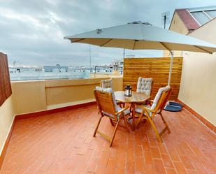 Terrace of Attic to rent in  Barcelona Capital  with Air Conditioner, Parquet flooring and Terrace