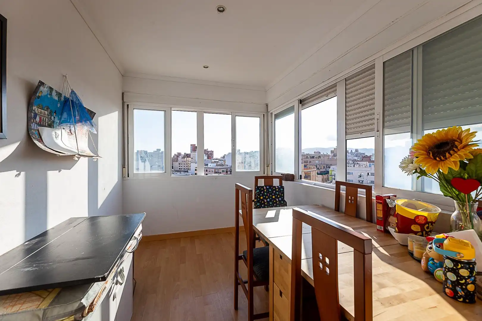 Cocina de Ático en venta en  Palma de Mallorca con Aire acondicionado, Parquet y Horno