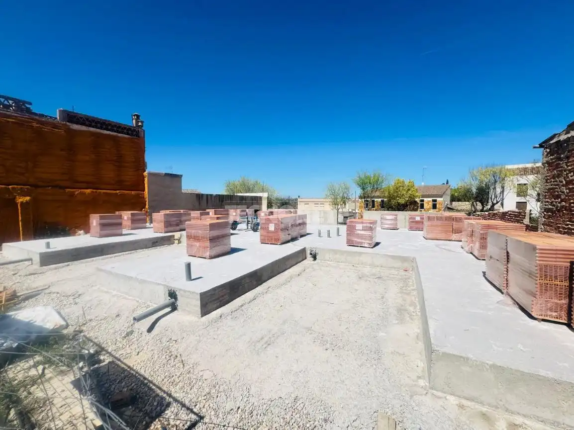 Terraza de Casa adosada en venta en Toledo con Calefacción y Jardín privado