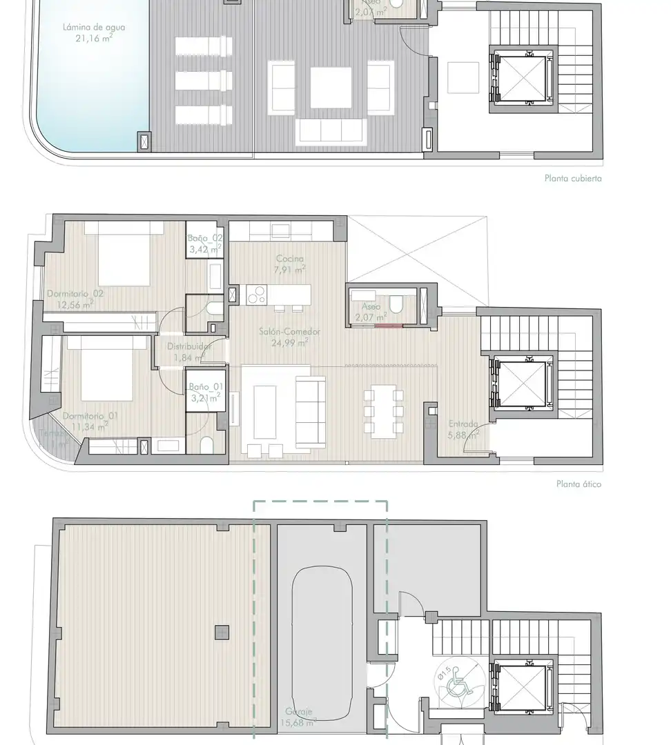 Apartament amb terrassa en venda a Estepona Pueblo, imagen 18