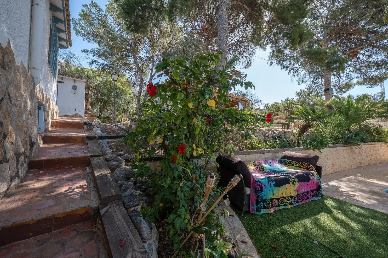 Jardín de Casa o chalet en venta en El Campello con Aire acondicionado, Calefacción y Jardín privado
