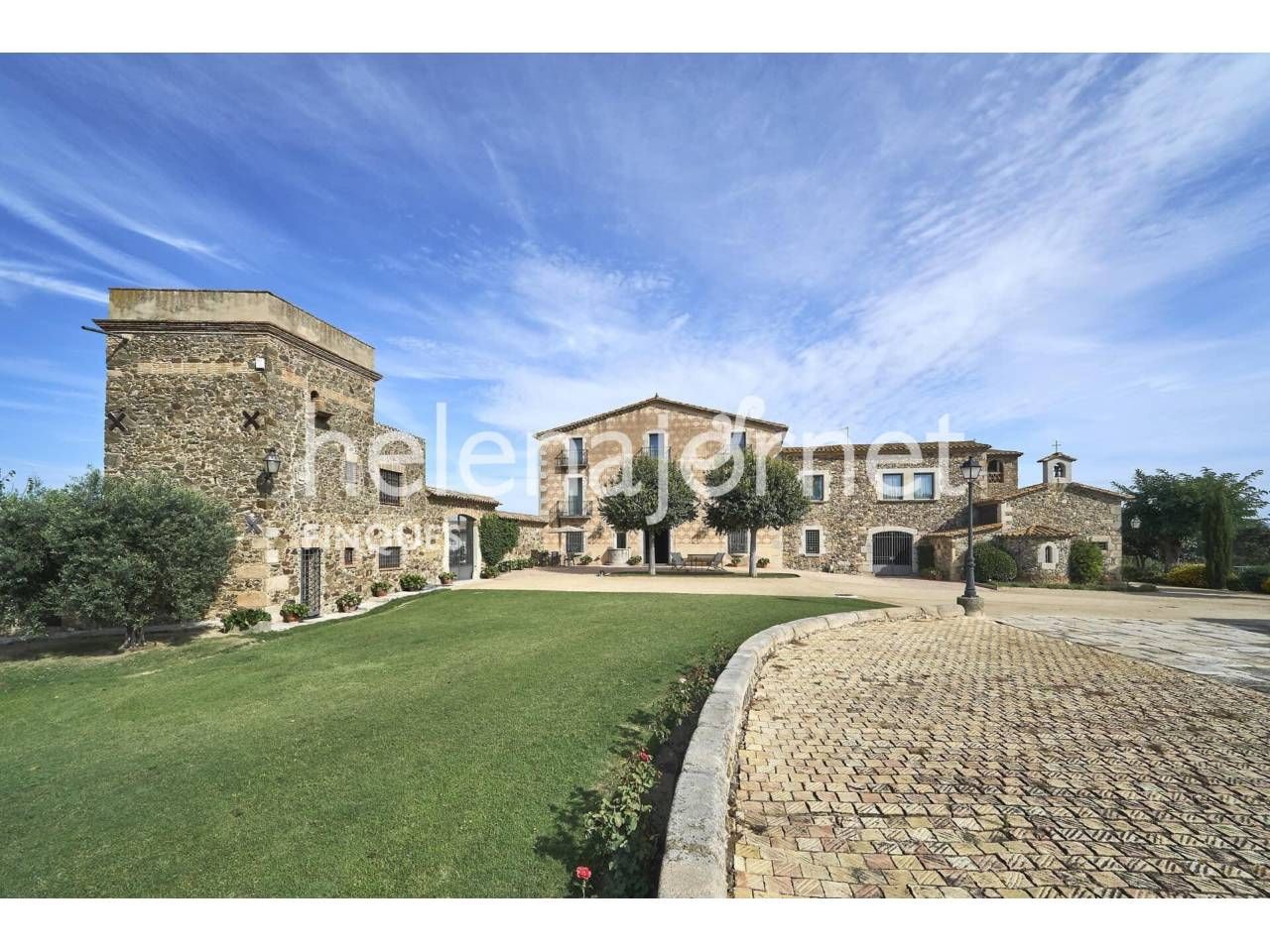 Exterior view of Country house for sale in Llagostera  with Heating, Private garden and Terrace