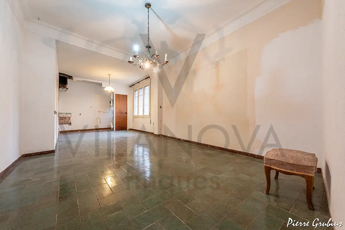 Sala d'estar de Casa adosada en venda en Alforja amb Calefacció, Jardí privat i Terrassa