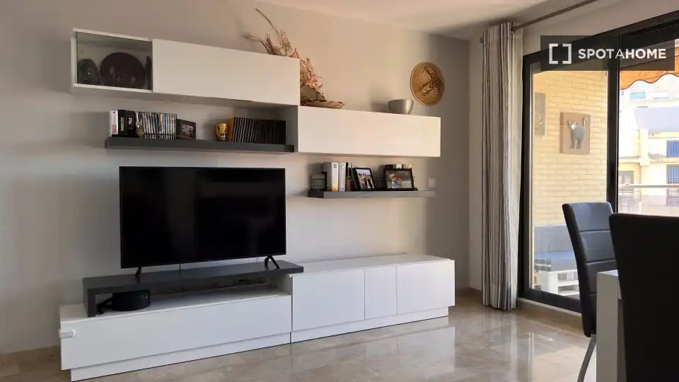Sala d'estar de Apartament per a compartir en Rascanya