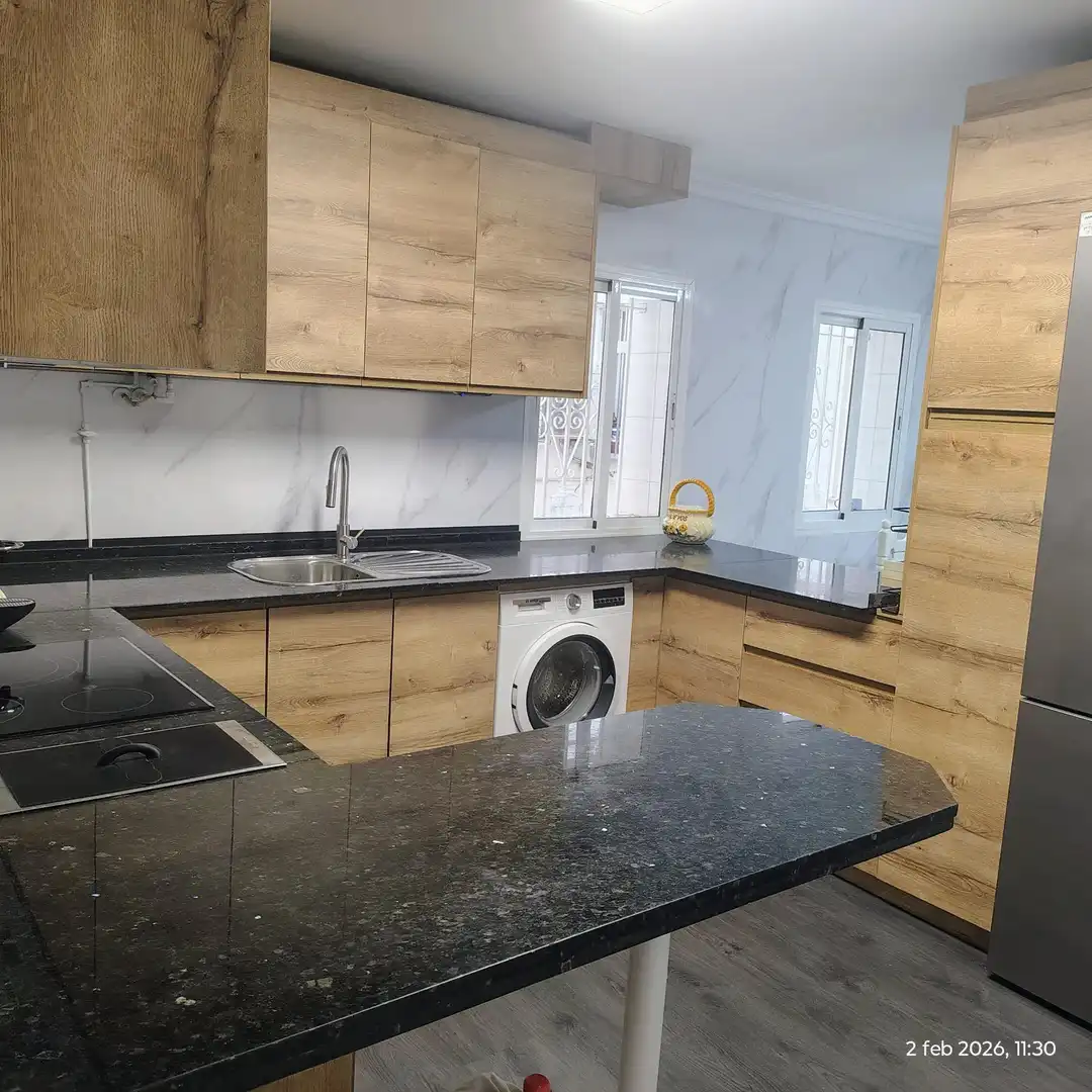 Cocina de Piso de alquiler en Sevilla con Aire acondicionado y Amueblado