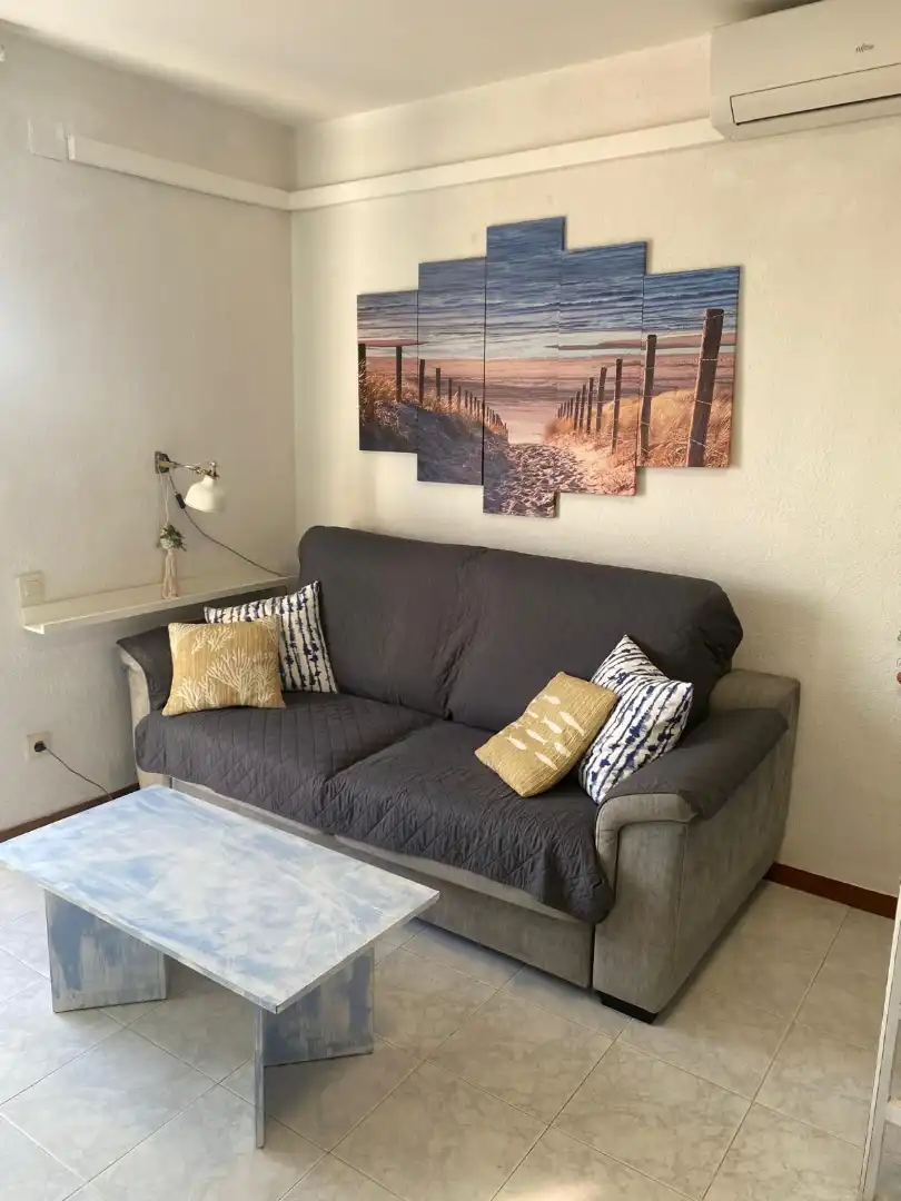 Sala de estar de Apartamento en venta en Torredembarra con Aire acondicionado, Calefacción y Trastero