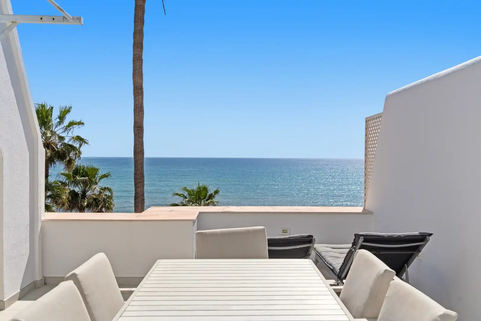 Terrace of Attic for sale in Estepona  with Air Conditioner, Terrace and Swimming Pool