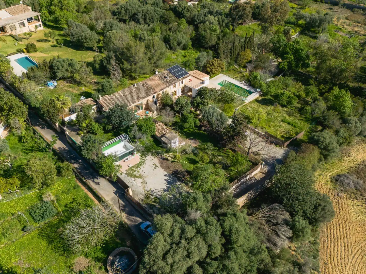Vista exterior de Casa o xalet en venda en  Palma de Mallorca amb Parquet, Terrassa i Traster