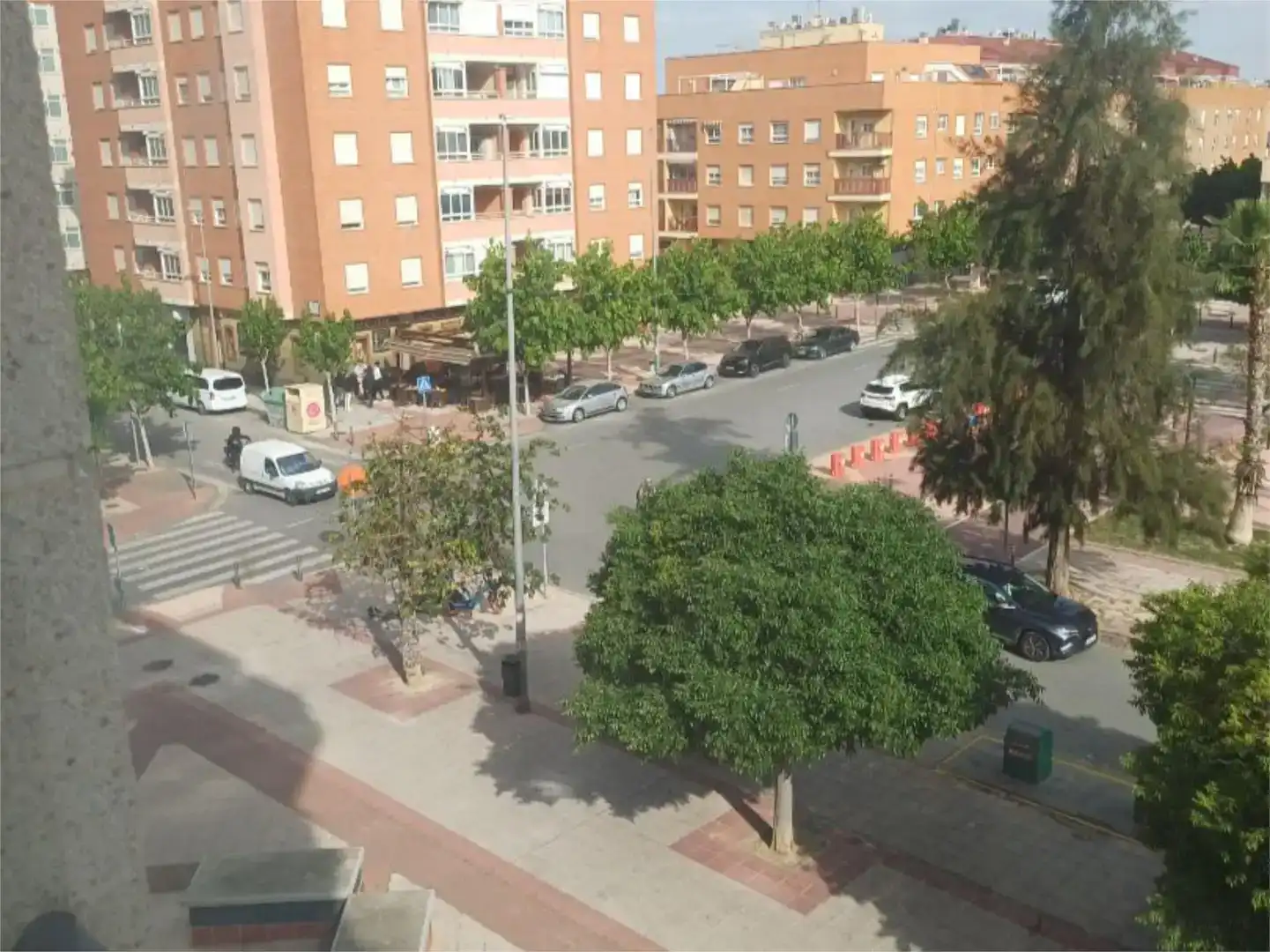 Vista exterior de Pis de lloguer en  Murcia Capital amb Aire condicionat i Balcó