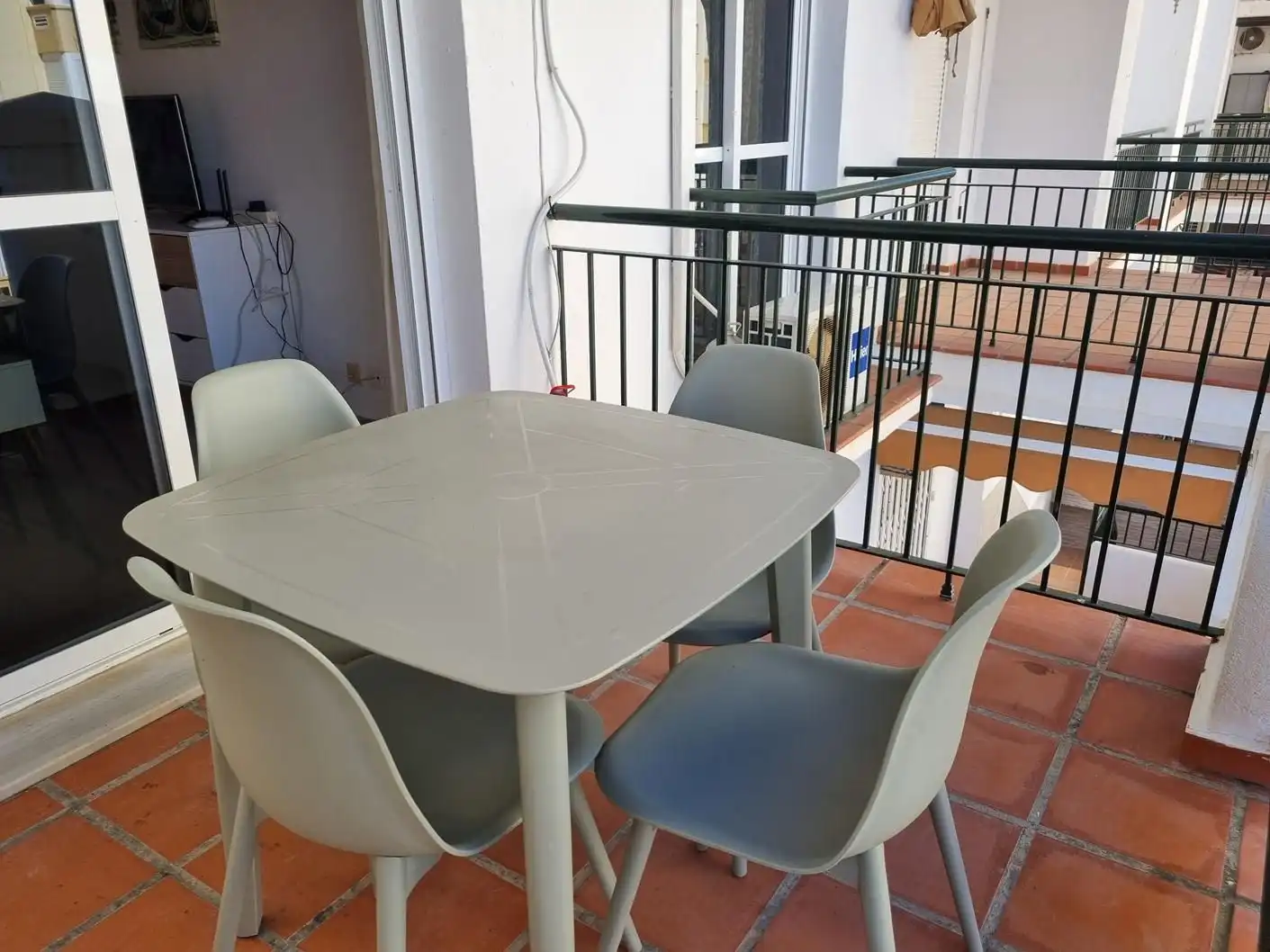 Terrasse von Wohnungen zur Miete in Torrox mit Klimaanlage, Heizung und Terrasse