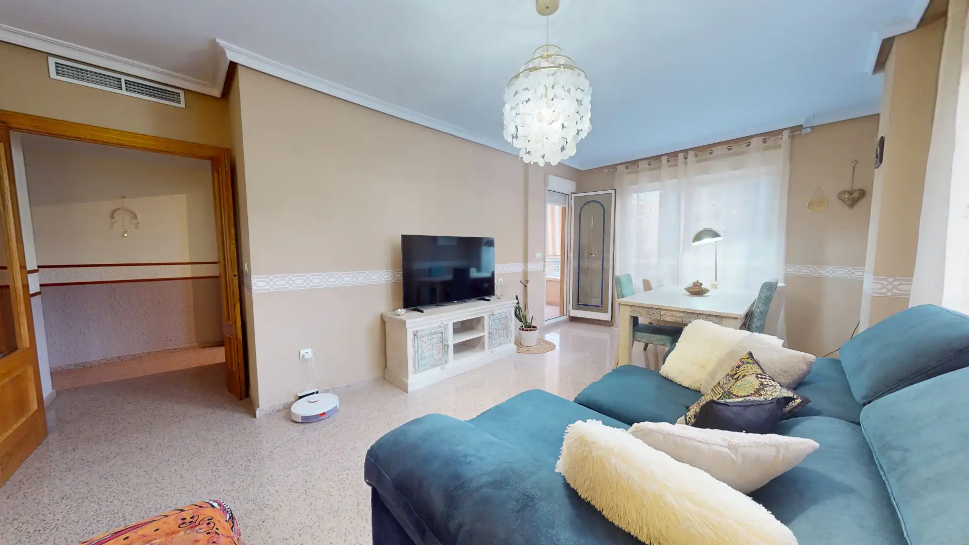 Sala d'estar de Pis en venda en Elda amb Terrassa