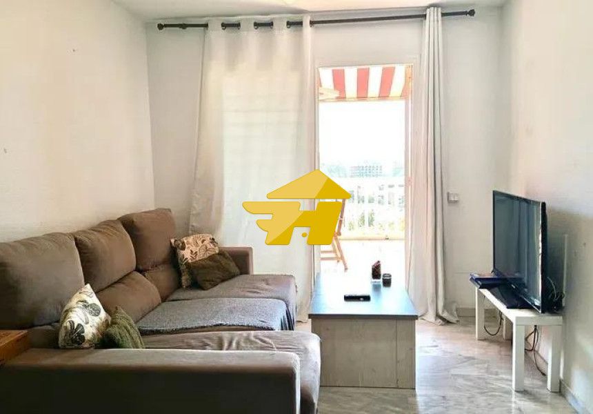 Living room of Flat to rent in Málaga Capital  with Air Conditioner, Furnished and Pets allowed