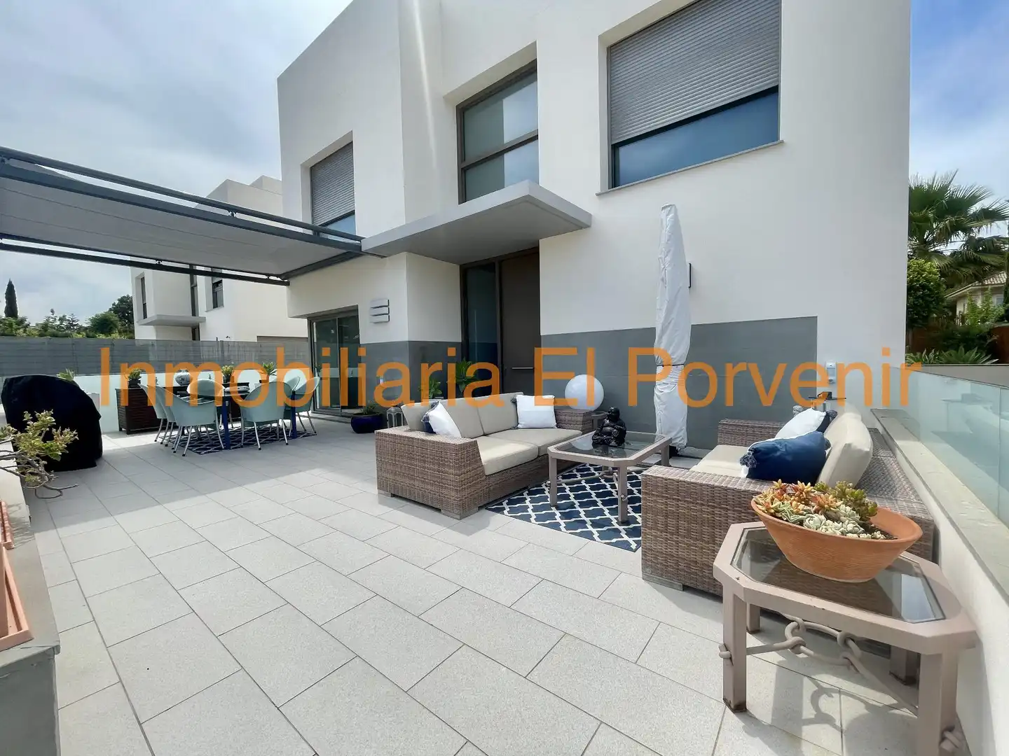 Terraza de Casa o chalet en venta en Torrent con Aire acondicionado, Calefacción y Jardín privado