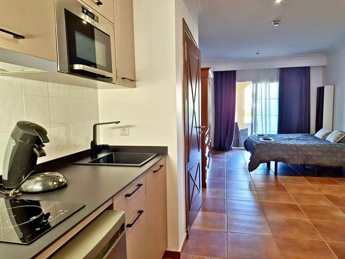 Cocina de Apartamento en venta en Dénia con Aire acondicionado, Calefacción y Terraza