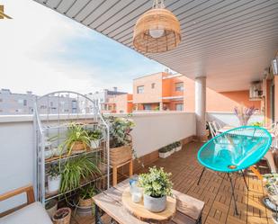 Balcony of Flat for sale in Leganés  with Air Conditioner, Heating and Terrace