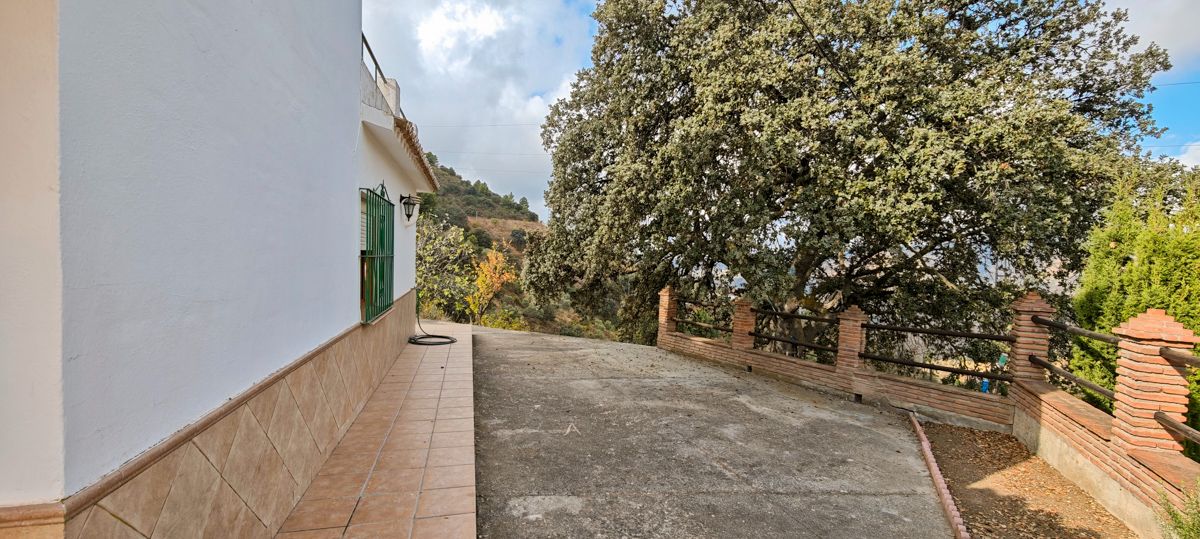 Exterior view of Country house for sale in Málaga Capital  with Furnished