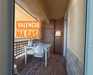 Terrassa de Pis de lloguer en  Valencia Capital amb Aire condicionat, Calefacció i Moblat
