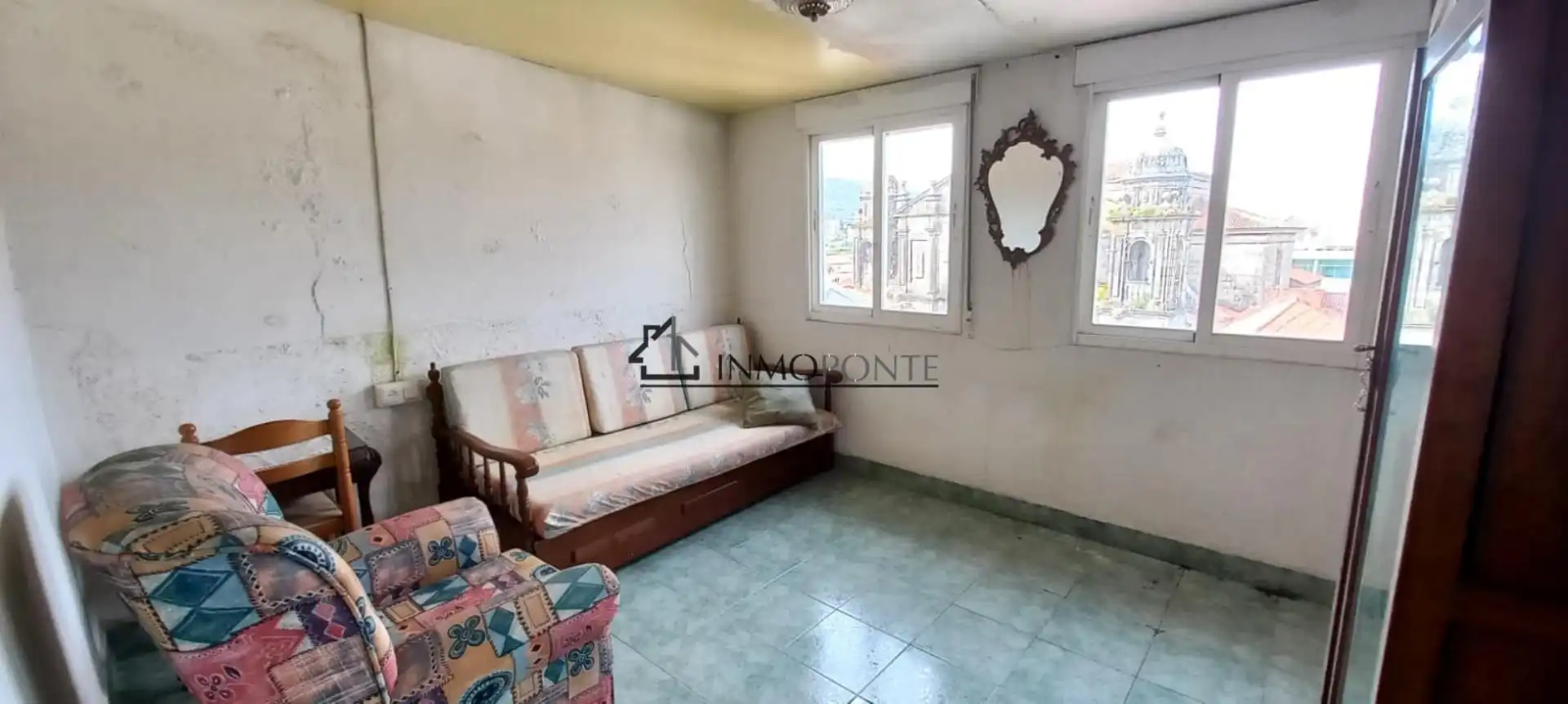 Sala d'estar de Pis en venda en Pontevedra Capital 