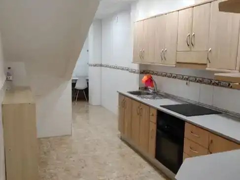Cuina de Dúplex de lloguer en Murcia amb Aire condicionat i Moblat