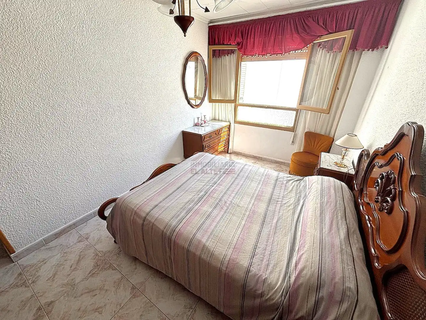Bedroom of Flat for sale in Elche / Elx  with Furnished, Oven and Balcony