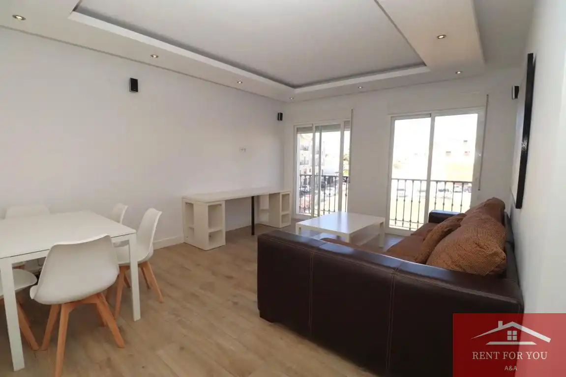 Sala de estar de Piso de alquiler en Alhaurín El Grande con Aire acondicionado