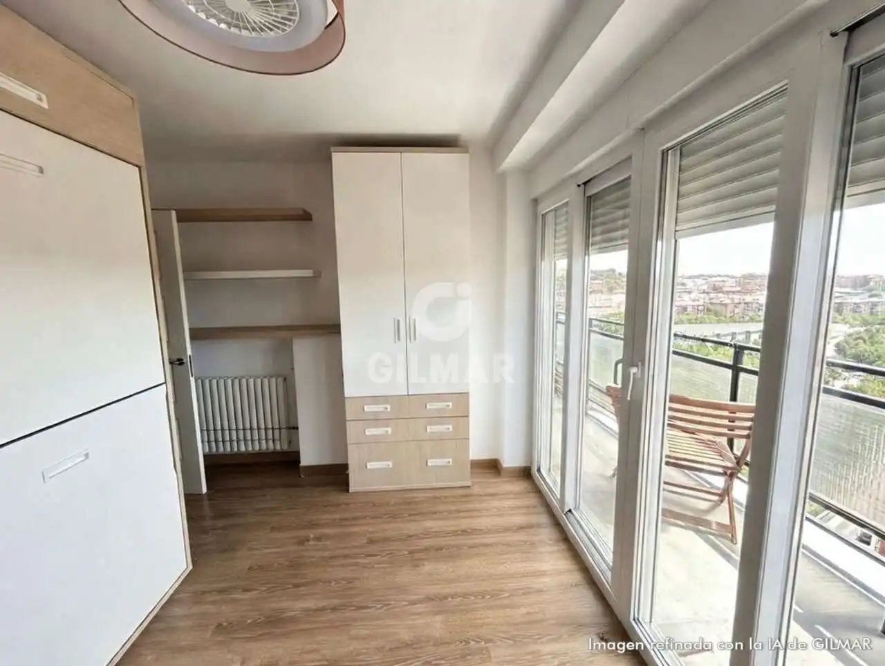 Bedroom of Flat for rent in Madrid  with Heating and Balcony
