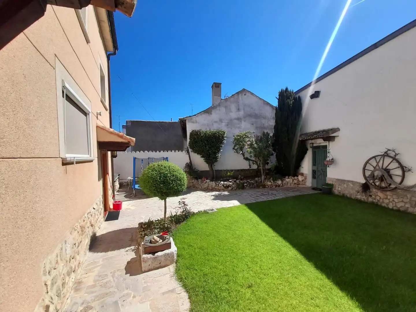 Jardín de Casa o chalet en venta en Zaratán con Calefacción, Jardín privado y Terraza