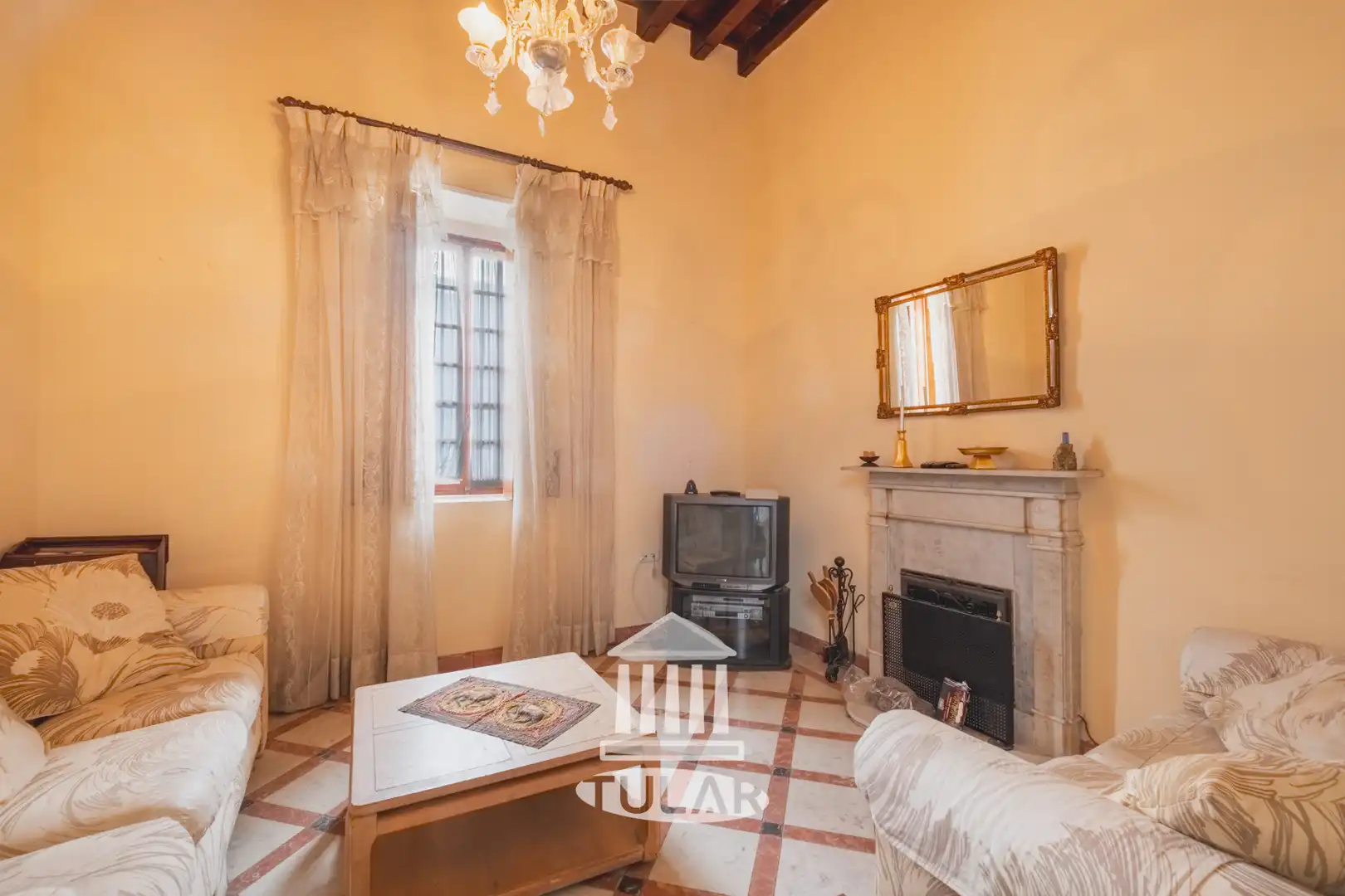 Living room of Houses for sale in El Puerto de Santa María  with Air Conditioner and Terrace