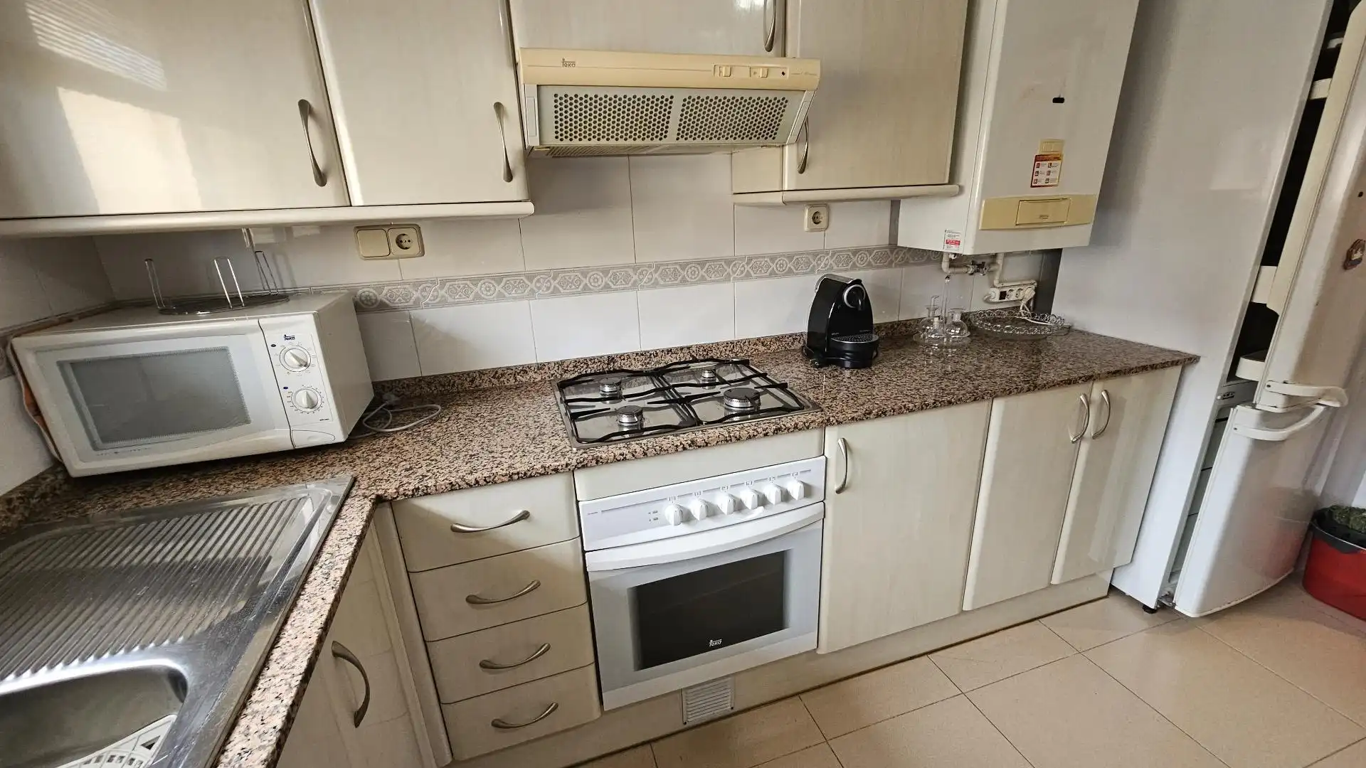 Kitchen of Flat for sale in Calella  with Heating, Private garden and Terrace
