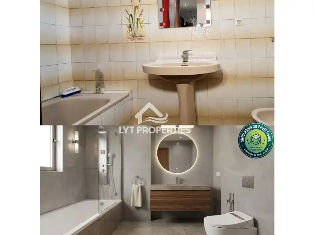 Baño de Piso en venta en Gata de Gorgos con Balcón