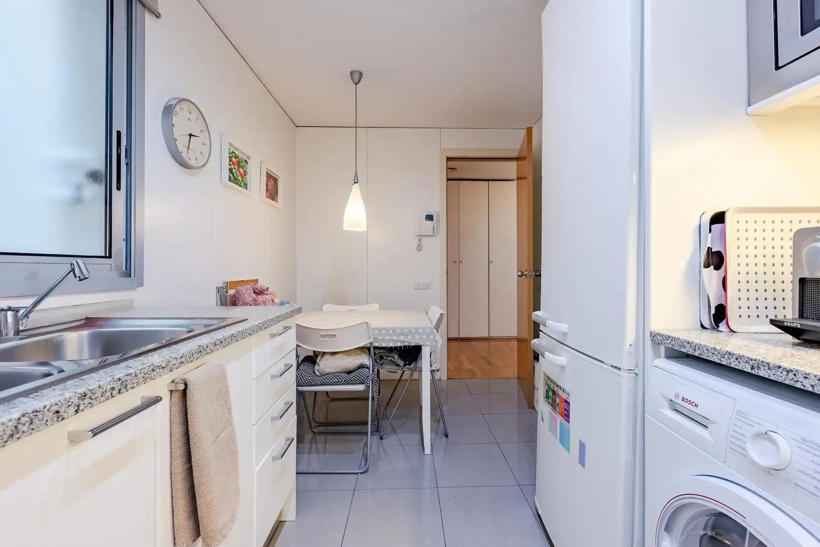 Cocina de Piso en venta en Barcelona con Calefacción y Terraza