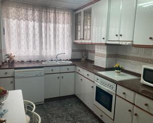 Kitchen of Flat for sale in Villena  with Storage room, Furnished and Oven