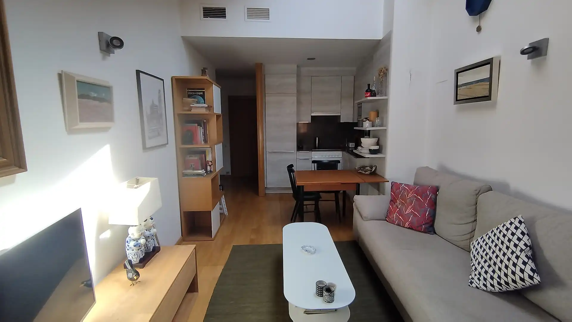 Living room of Flat for sale in Huesca  with Air Conditioner and Heating