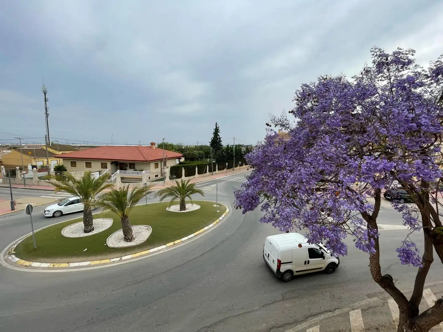 Vista exterior de Casa o xalet en venda en Torre-Pacheco amb Aire condicionat, Jardí privat i Terrassa