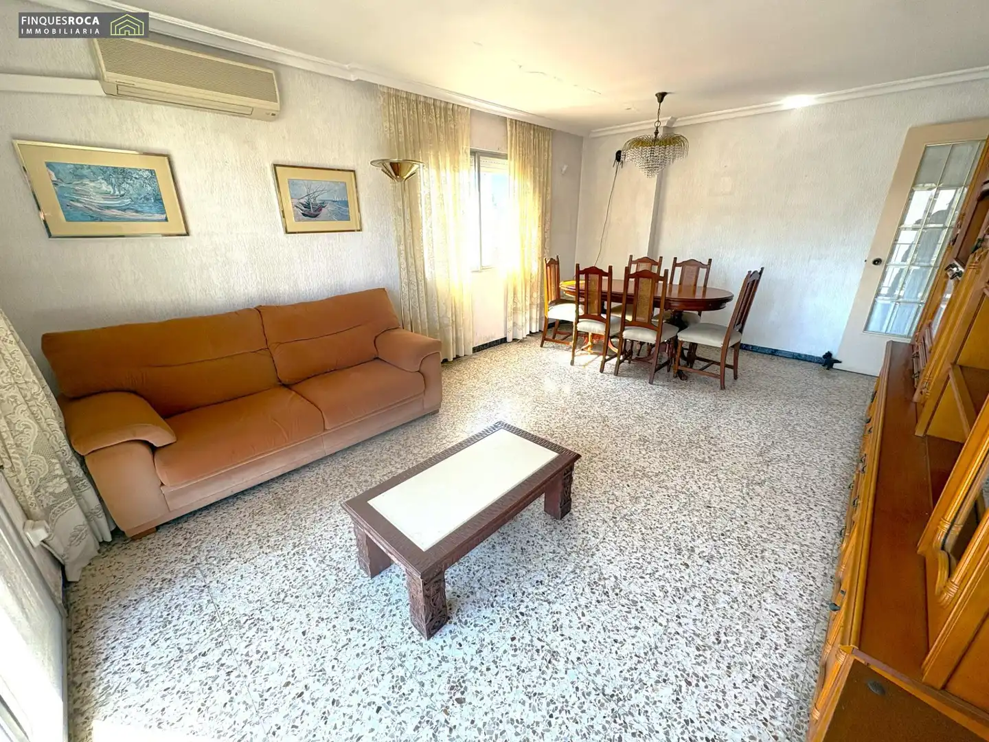 Living room of Flat for sale in La Ràpita  with Air Conditioner, Heating and Terrace