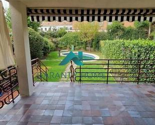 Garden of House or chalet to rent in  Madrid Capital  with Air Conditioner and Swimming Pool