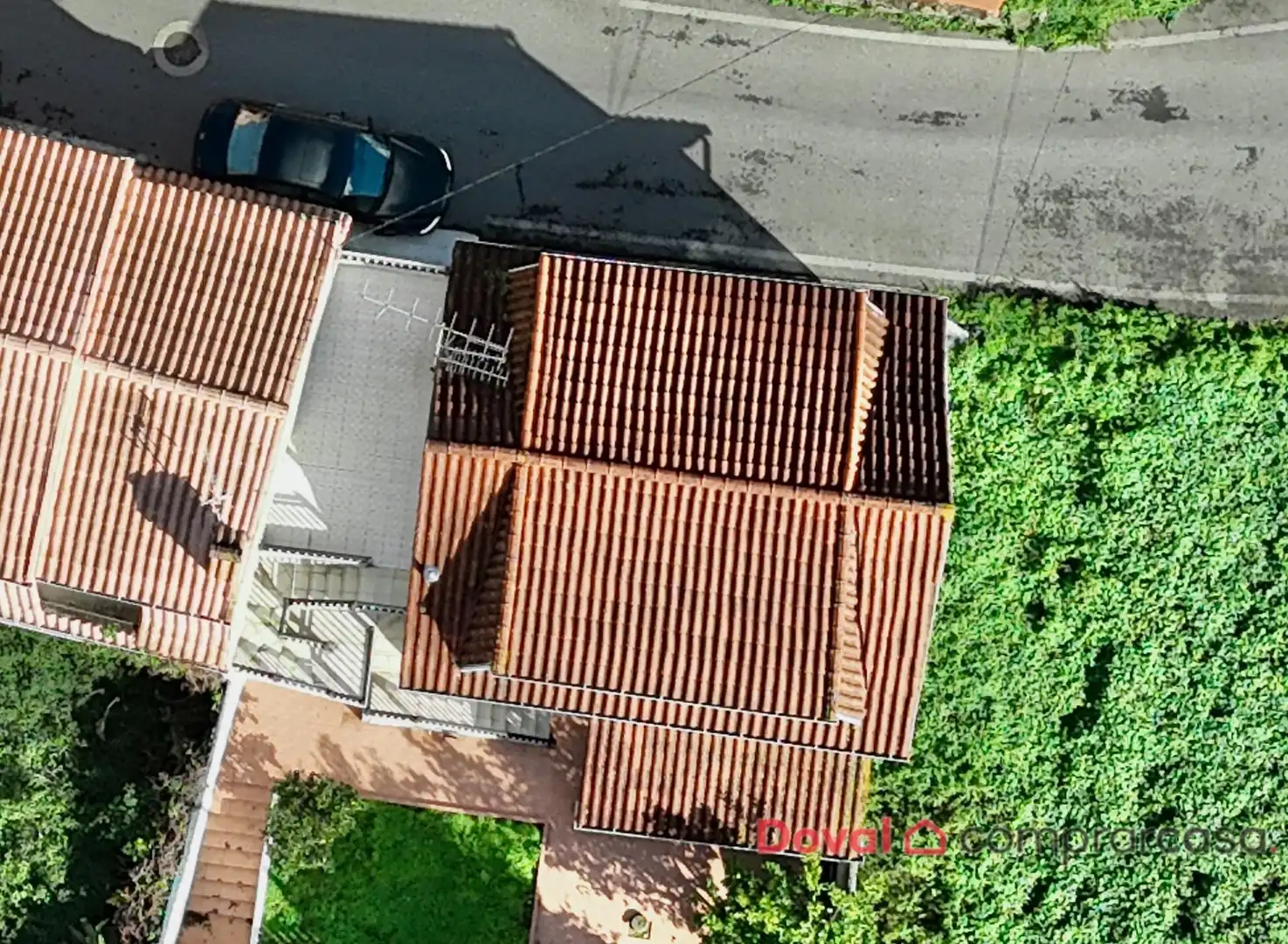 Exterior view of Houses for sale in Vigo   with Heating, Private garden and Parquet flooring