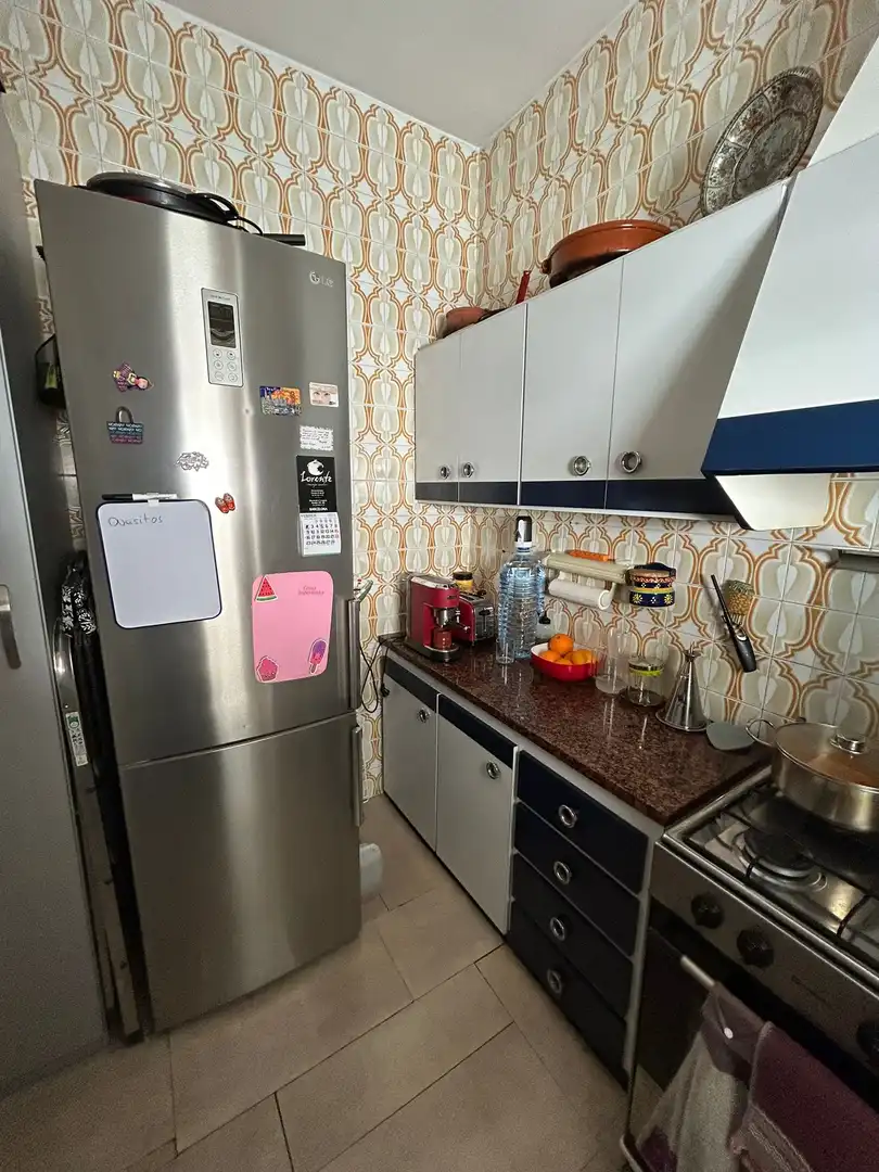 Kitchen of Flat for sale in L'Hospitalet de Llobregat  with Balcony